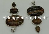 NGP8036 50*82mm - 52*86mm Africa stone pendant set jewelry