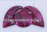 NGP85 Dyed imperial jasper gemstone pendants set jewelry wholesale