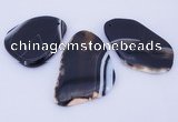 NGP860 5PCS 30-40mm*50-60mm freeform agate gemstone pendants