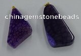 NGP8660 20*40mm - 40*50mm freeform agate pendants wholesale