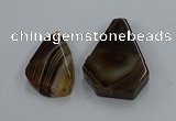 NGP8664 20*40mm - 40*50mm freeform agate pendants wholesale