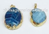 NGP8691 28*35mm - 30*40mm freeform agate pendants wholesale