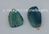 NGP8718 28*38mm - 40*45mm freeform agate pendants wholesale