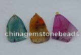 NGP8722 28*38mm - 40*45mm freeform agate pendants wholesale