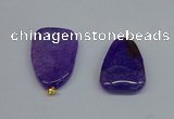 NGP8726 28*40mm - 30*54mm freeform agate pendants wholesale