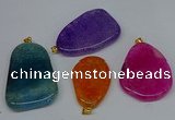 NGP8732 28*40mm - 30*54mm freeform agate pendants wholesale