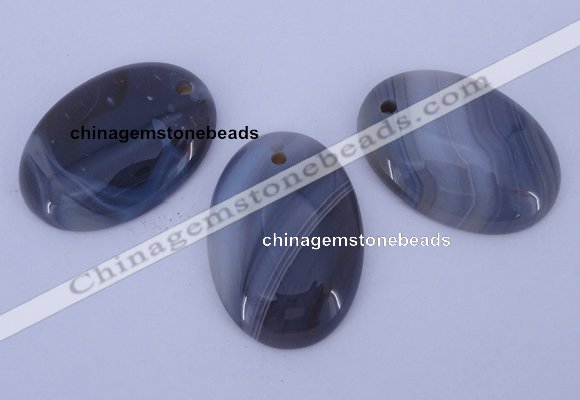 NGP874 5PCS 24*34mm oval agate gemstone pendants wholesale