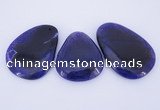 NGP879 5PCS 40-45mm*50-65mm freeform agate gemstone pendants