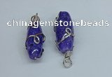 NGP8826 18*45mm rice agate gemstone pendants wholesale