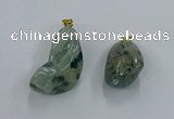 NGP8840 20*25mm - 30*40mm nuggets agate pendants wholesale