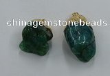 NGP8851 20*25mm - 30*40mm nuggets agate gemstone pendants