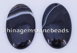 NGP889 5PCS 34*53mm oval agate gemstone pendants wholesale