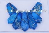 NGP91 Dyed imperial jasper gemstone pendants set jewelry wholesale