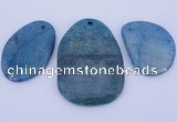 NGP938 5PCS 35-50mm*45-70mm freeform gemstone pendants wholesale