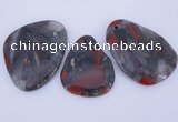 NGP940 5PCS 35-45mm*45-65mm freeform jasper gemstone pendants