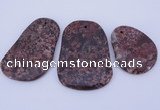 NGP941 5PCS 35-45mm*45-65mm freeform jasper gemstone pendants