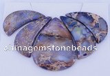 NGP96 Dyed imperial jasper gemstone pendants set jewelry wholesale