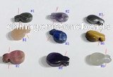 NGP9738 10*16mm  mixed gemstone pendants wholesale