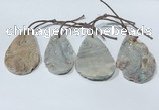 NGP9760 30*40mm-40*55mm freeform agate pendants