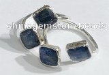 NGR1092 8mm square kyanite gemstone rings wholesale