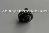 NGR2007 22*28mm freeform gemstone rings wholesale