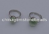 NGR208 10*14mm – 12*16mm freeform prehnite rings wholesale