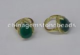 NGR256 13*18mm teardrop agate gemstone rings wholesale