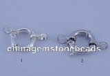 SSC202 5pcs 12mm 925 sterling silver spring rings clasps