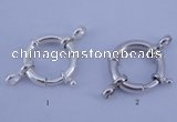 SSC209 5pcs 20mm 925 sterling silver spring rings clasps