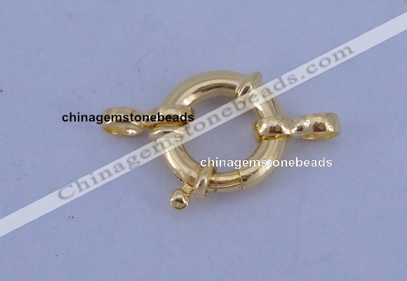 SSC210 5pcs 13.5mm 925 sterling silver spring rings clasps